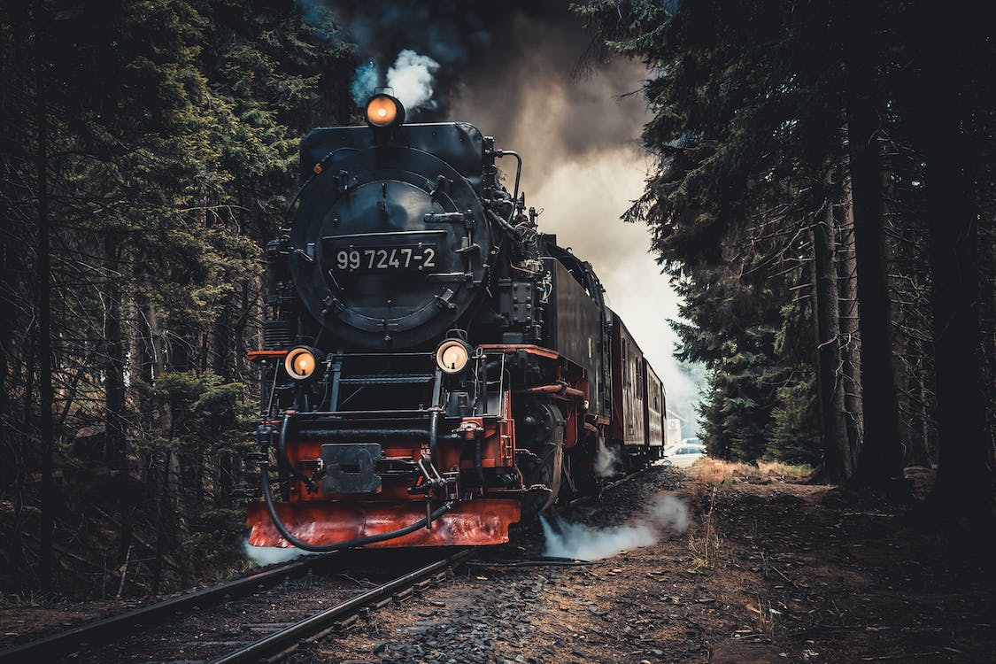 Locomotive cleaned in Centennial, CO.