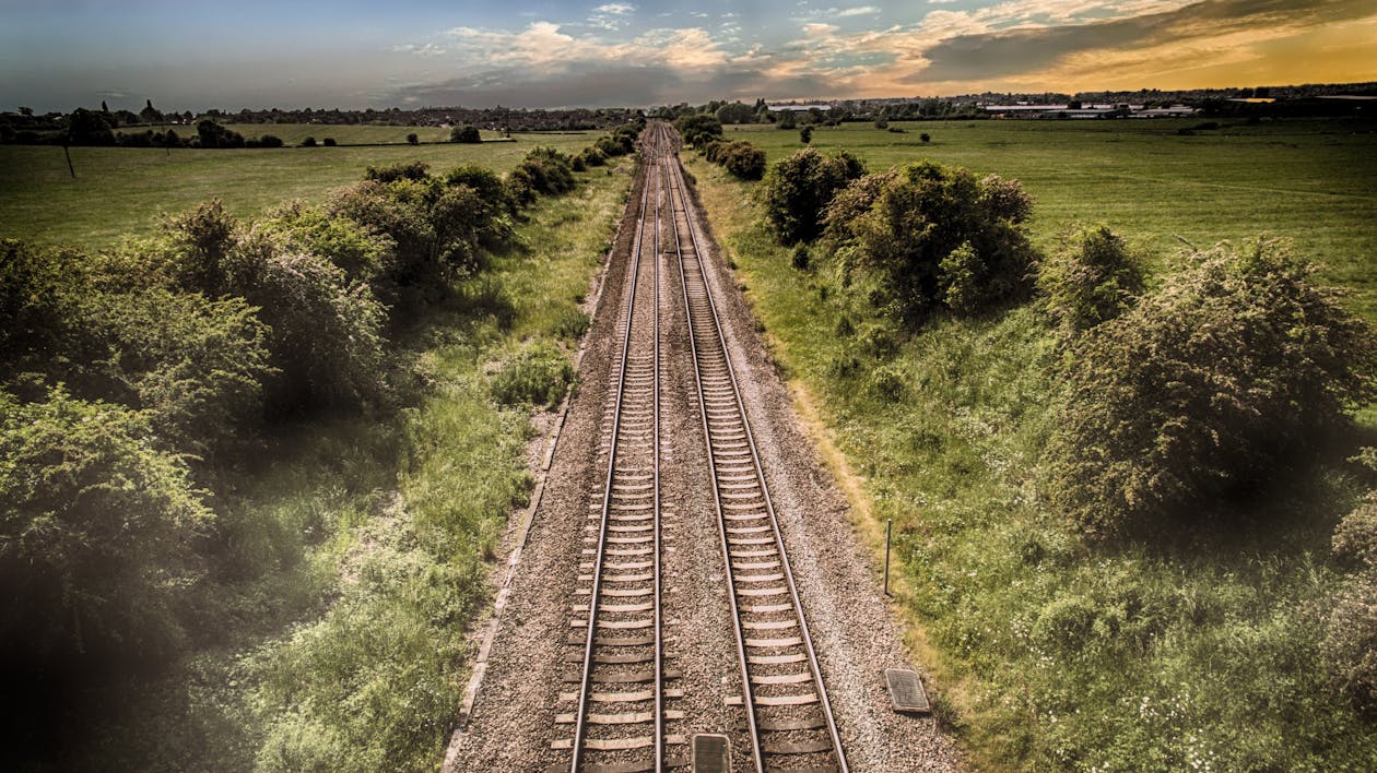 Rail dirty in Windsor, CO.