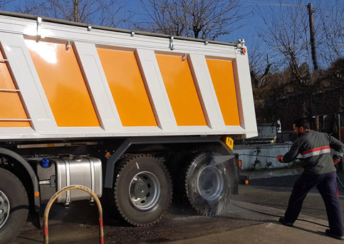 Machines washed by Colorado Power Wash.