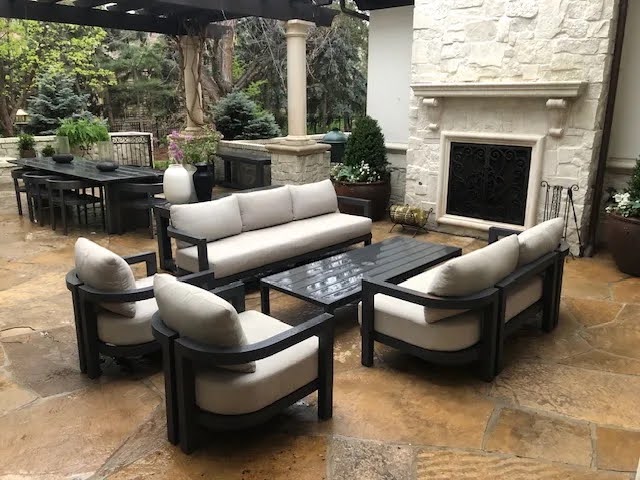 Clean patio in Denver